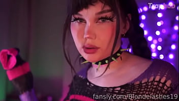 Preview 1 of Xxx Com Pjab - Hot tranny cheerleader fucks her ass with a dildo