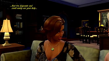Preview 1 of Jabrdsti Group Sex - SIMS 4: The Lady Next Door