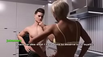 Preview 3 of Indian Boyde Sex - Busty milf fucked over sink