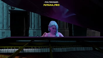 Preview 1 of Sein Porn - A noble elf girl with blue hair has a secret. 3d futanari hot sex.