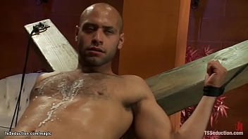 Preview 4 of Site As - Big tits TS fucking bound taxi driver