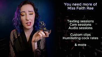 Preview 4 of Ara Johari - PERVERTS GET MOUTH SOAP - Preview - Humiliating JOI Jerk Off Instructions by Miss Faith Rae with CEI Cum Eating Instructions and Mouth Soaping - HD 1080p MP4