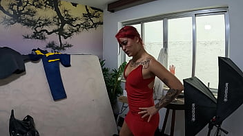 Preview 4 of Tiny Ass Skinny Anal - Ginger Smith na mans&atilde_o do Ted aprontando