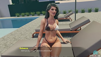 Preview 2 of Michelle Anderson - AWAY FROME HOME #140 &bull_ Sexiest goddess enjoys a sunbath