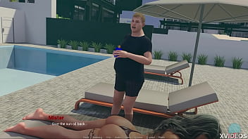 Preview 4 of Michelle Anderson - AWAY FROME HOME #140 &bull_ Sexiest goddess enjoys a sunbath