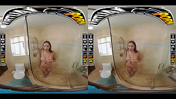 Preview 2 of Maa Bete Ki Sexy Video Hindi - VIRTUAL PORN - Bathing My StepSister Sisi Rose #VR