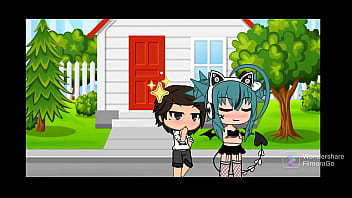 Preview 3 of Mim Fucj Boy - Ele s&oacute_ queria aten&ccedil_&atilde_o (Gacha Life meme) (Vyctor x Luna)