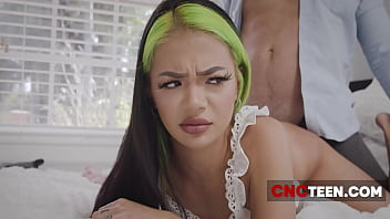 Preview 2 of Www Small Babi Sax Com - Loan Shark Collects Debt Through Her Indifferent Asian Teen Pussy