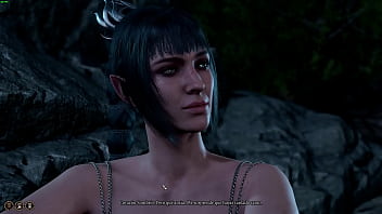 Preview 1 of Xxxxxx Pornohd Vidios - Shadowheart first kiss Baldur&#039_s Gate 3