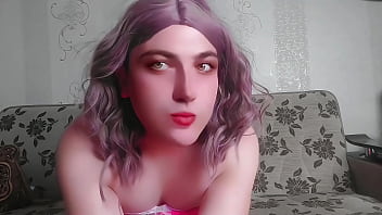 Preview 2 of Milf Safari - Shocking! BEAUTY Hot Booty Femboy Pretty Barbie Boy To Girl Lovely Crossdresser Kitty