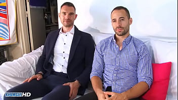 Preview 1 of Rob Video - Sales agent came to sign with us had no choice to let us to suck his dick.