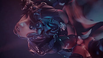 Preview 4 of Porn Videis - kali rainbow six fucking big dick in ass position sex