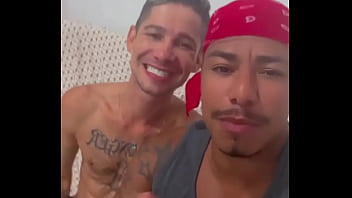 Preview 4 of Mesim Diwarnet - Giving it to my friend on all fours Riu Melo and Magno Moreno