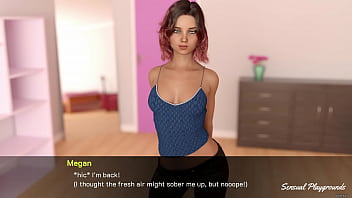 Preview 4 of Stopmom Mom And Son Bosh Room - Lust Theory | Roomate want be fucked hard with big dick and dildo (Pt1)