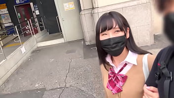 Preview 1 of Khate Sex - ひまり(18)/巫女バイトしてるのにフェラチオがクッソ上手い罰当たりJ バイトで巫女さんなのに浅草未経験のひまりちゃんを連れだして、初めての浅草デート！【1限目】 Part1