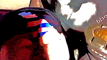 Preview 2 of Torcher Or Jabardasti Sex Video - Looking to take it hard in my ass while my striped panties are pulled to the side by my cameraman