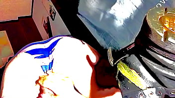 Preview 3 of Torcher Or Jabardasti Sex Video - Looking to take it hard in my ass while my striped panties are pulled to the side by my cameraman