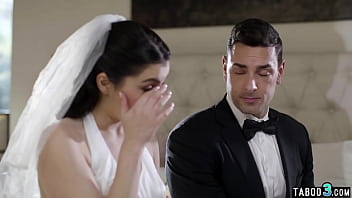 Preview 2 of Hindi Video Sexy Jabardasti - Big boobed bride Valentina Nappi fucked in the ass hard by her old friend
