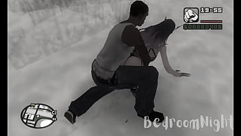 Preview 4 of Xvidio South - Fucking Santa Claus at Christmas in the middle of the Snow - Gta sa