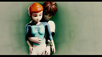 Preview 2 of Analy Shawer - Ben10-Gwen hidden fun