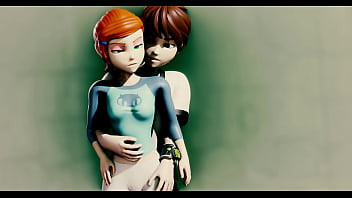 Preview 1 of Analy Shawer - Ben10-Gwen hidden fun