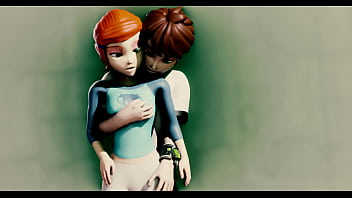 Preview 4 of Analy Shawer - Ben10-Gwen hidden fun