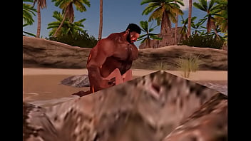 Preview 3 of Agatha Nacida Para Follar - huge hunk cam heyward fucking a beach bimbo