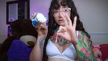 Preview 1 of Big Beautiful Buttocks - Sloppy sneeze. Look at my boobs with snot and drool