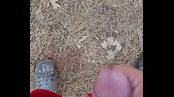 Preview 2 of Tourist Sex Video - Kaso221 - forest jerk and cum