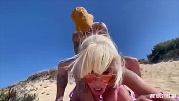 Preview 4 of Ofc Part 4 - Fodendo gostoso na praia de nudismo - Teaser