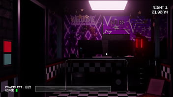 Preview 2 of Shoo Oclock - Five Nights in Anime 3D | Night 1
