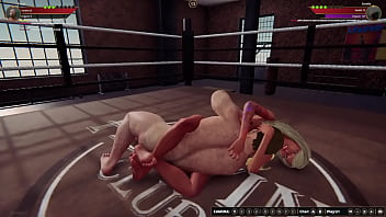 Preview 3 of Xxnx Three Minute - Emelia vs. Ethan (Naked Fighter 3D)