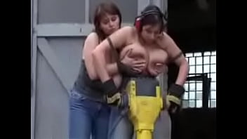 Preview 4 of Hidden Seduce Hotel Maid Voyeur - collosal tits doing construction