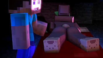 Preview 3 of Mom And Dhoter Horny - Minecraft Porn Funny - Steve try to be a actor porn                                                                                                                                                                           s