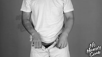 Preview 1 of Pussy Fucking Indian - Art Vintage Retro,  Sports Guy Masturbation Big Fat Cock,  Ejaculation Without Using His Hands