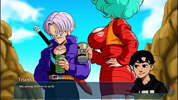 Preview 4 of Panty Hose Alexis Silver - Bulma Adventure 4 Bulma becomes a nymphomana compilation of scenes part 2