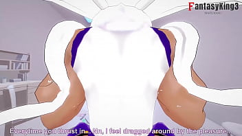 Preview 2 of Amateur Hun - Rumi Mirko fucking pov | boku no hero | free