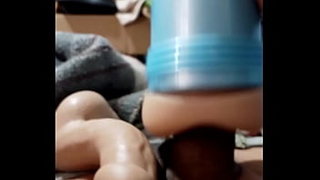 Preview 2 of Marvel Super Heroes Pron Cartoon - Coming out of the fleshlight,  with Johnny Rapid dildo in sight. January 23,  2023.