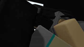 Preview 4 of Phim Xe Loan Luan - Roblox Blowjob