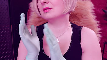 Preview 3 of Dp Pollas - ASMR with nitrile nurse gloves fetish. Arya Grander