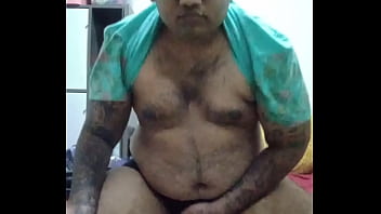 Preview 2 of Phim Sex Jav 96 - Vaibhav Jerks Off &amp_ Cums In His Hand By The Side Of His Bed