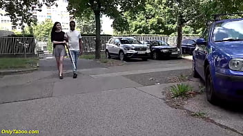Preview 1 of Berzz Fucking Video - lucky day for fake blind old black man