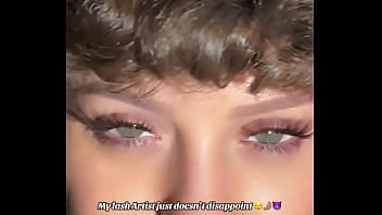 Preview 3 of Sleeping Momsex Son - I like Classics! Hard to tell they aren&rsquo_t extensions ? #fyp #goviral #lashextensions #foryou
