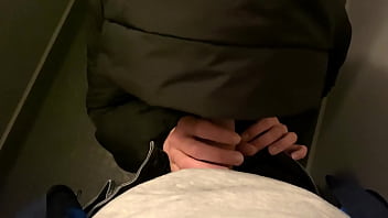 Preview 1 of Shari E - Public Deep Blowjob In The Elevator Until The Neighbors Noticed Us!