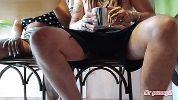 Preview 1 of Xxl Live Tv - DR PUSSY2 -Esposa do meu irm&atilde_o Ebony novinha viciada em sexo usa me para se satisfazer no caf&eacute_ da manh&atilde_