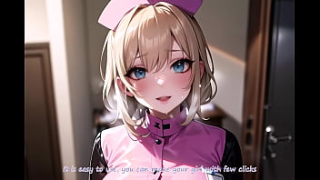 Preview 1 of Bondage Vibrator Orgams - Sexy nurses want to be fucked (with pussy masturbation ASMR sound!) Uncensored Hentai