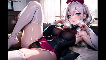 Preview 4 of Bondage Vibrator Orgams - Sexy nurses want to be fucked (with pussy masturbation ASMR sound!) Uncensored Hentai