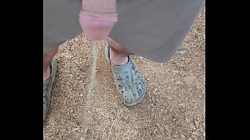 Preview 1 of Xxx Man To Woman Hd - Pissing outside