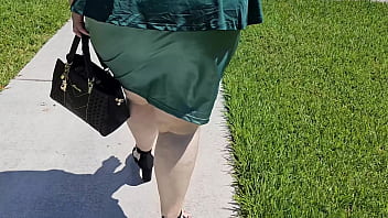 Preview 2 of Brzzer Sex - Hanging out in Public Park with my Big Dildo