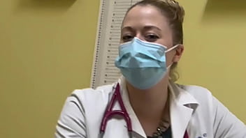 Preview 2 of Lesbian Force A Girl In Bus - Bulge Buster Doctor Stares at Cock
